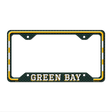 Green Bay Novelty Metal License Plate Frame LPF-541 12.25" x 6.5" Standard Frame (LPF)
