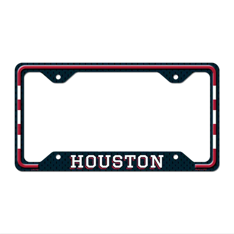 Houston Novelty Metal License Plate Frame LPF-542 12.25" x 6.5" Standard Frame (LPF)