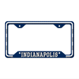 Indianapolis Novelty Metal License Plate Frame LPF-543 12.25" x 6.5" Standard Frame (LPF)