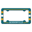 Jacksonville Novelty Metal Molded License Plate Frame LPF-544