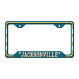 Jacksonville Novelty Metal License Plate Frame LPF-544 12.25" x 6.5" Standard Frame (LPF)