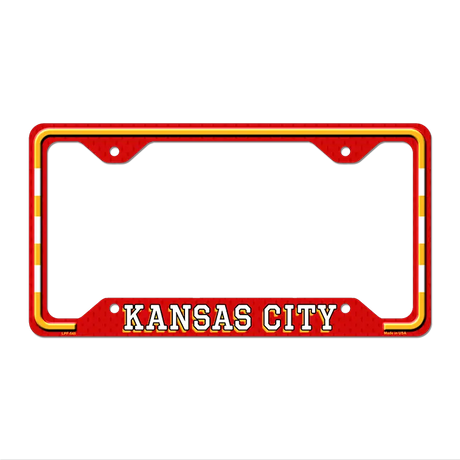 Kansas City Novelty Metal License Plate Frame LPF-545 12.25" x 6.5" Standard Frame (LPF)