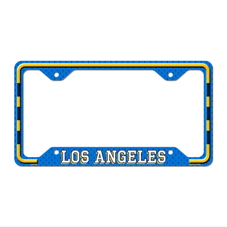 Los Angeles Novelty Metal License Plate Frame LPF-547 12.25" x 6.5" Standard Frame (LPF)
