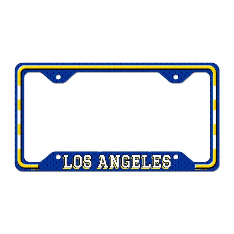Los Angeles Novelty Metal License Plate Frame LPF-548 12.25" x 6.5" Standard Frame (LPF)
