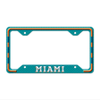 Miami Novelty Metal License Plate Frame LPF-549 12.25" x 6.5" Standard Frame (LPF)