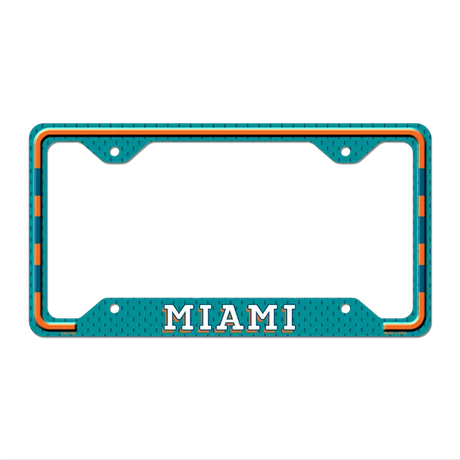 Miami Novelty Metal License Plate Frame LPF-549 12.25" x 6.5" Standard Frame (LPF)