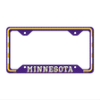 Minnesota Novelty Metal License Plate Frame LPF-550 12.25" x 6.5" Standard Frame (LPF)