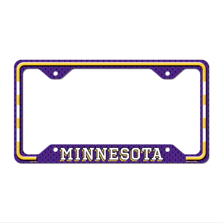 Minnesota Novelty Metal License Plate Frame LPF-550 12.25" x 6.5" Standard Frame (LPF)
