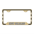 New Orleans Novelty Metal License Plate Frame LPF-552 12.25" x 6.5" Standard Frame (LPF)