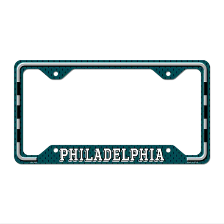 Philadelphia Novelty Metal License Plate Frame LPF-555 12.25" x 6.5" Standard Frame (LPF)