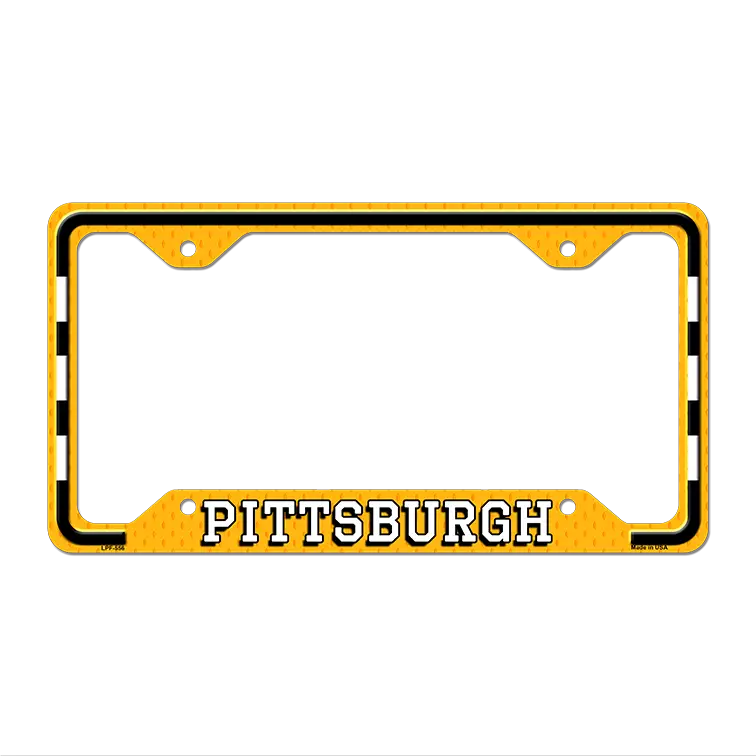 Pittsburgh Novelty Metal License Plate Frame LPF-556 12.25" x 6.5" Standard Frame (LPF)