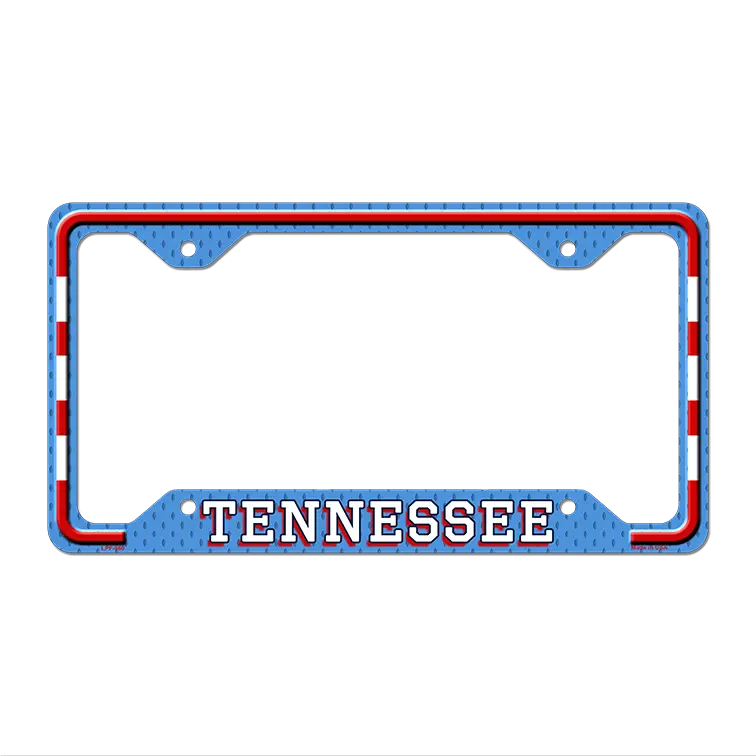 Tennessee Novelty Metal License Plate Frame LPF-560 12.25" x 6.5" Standard Frame (LPF)