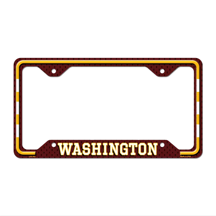 Washington Novelty Metal License Plate Frame LPF-561 12.25" x 6.5" Standard Frame (LPF)