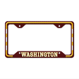 Washington Novelty Metal License Plate Frame LPF-561 12.25" x 6.5" Standard Frame (LPF)