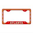 Atlanta Novelty Metal License Plate Frame LPF-562 12.25" x 6.5" Standard Frame (LPF)