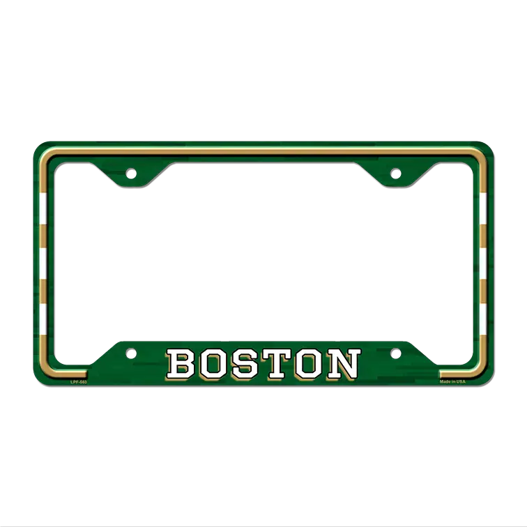 Boston Novelty Metal License Plate Frame LPF-563 12.25" x 6.5" Standard Frame (LPF)