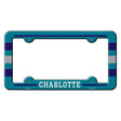 Charlotte Novelty Metal Molded License Plate Frame LPF-565