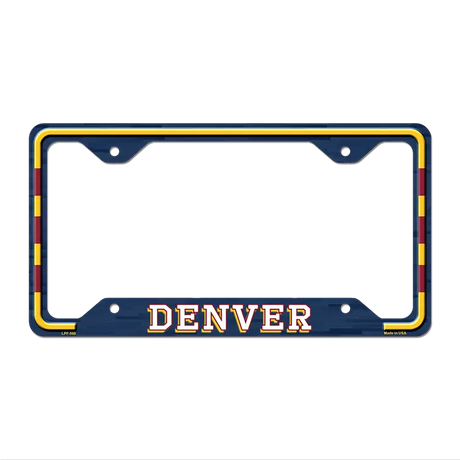 Denver Novelty Metal License Plate Frame LPF-569 12.25" x 6.5" Standard Frame (LPF)
