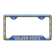 Golden State Novelty Metal License Plate Frame LPF-571 12.25" x 6.5" Standard Frame (LPF)