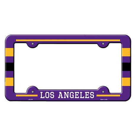Los Angeles Novelty Metal Molded License Plate Frame LPF-575