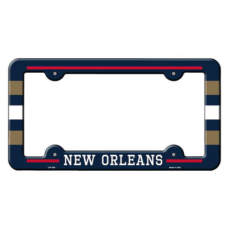 New Orleans Novelty Metal Molded License Plate Frame LPF-580