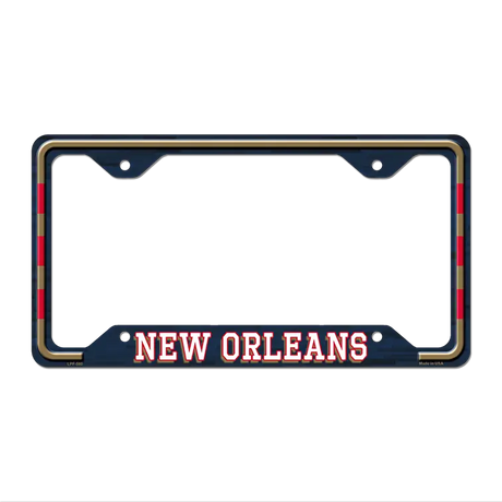 New Orleans Novelty Metal License Plate Frame LPF-580 12.25" x 6.5" Standard Frame (LPF)