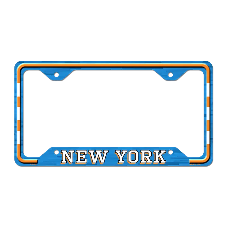 New York Novelty Metal License Plate Frame LPF-581 12.25" x 6.5" Standard Frame (LPF)