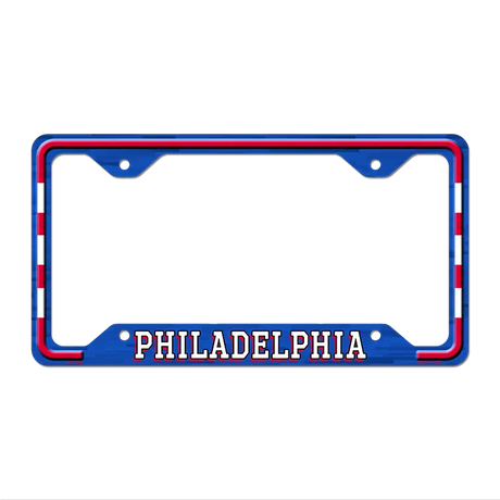 Philadelphia Novelty Metal License Plate Frame LPF-584 12.25" x 6.5" Standard Frame (LPF)