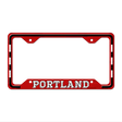 Portland Novelty Metal License Plate Frame LPF-586 12.25" x 6.5" Standard Frame (LPF)