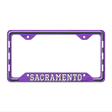 Sacramento Novelty Metal License Plate Frame LPF-587 12.25" x 6.5" Standard Frame (LPF)