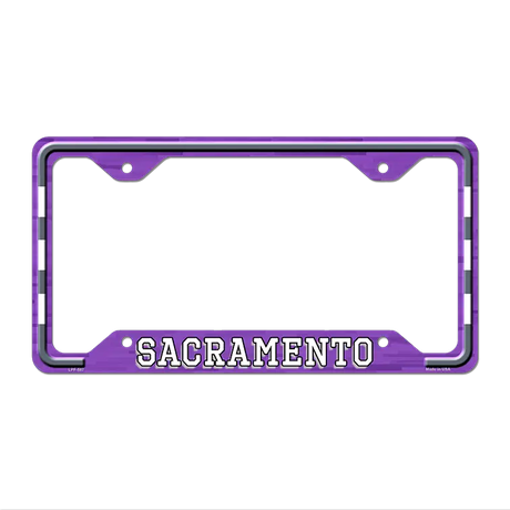Sacramento Novelty Metal License Plate Frame LPF-587 12.25" x 6.5" Standard Frame (LPF)