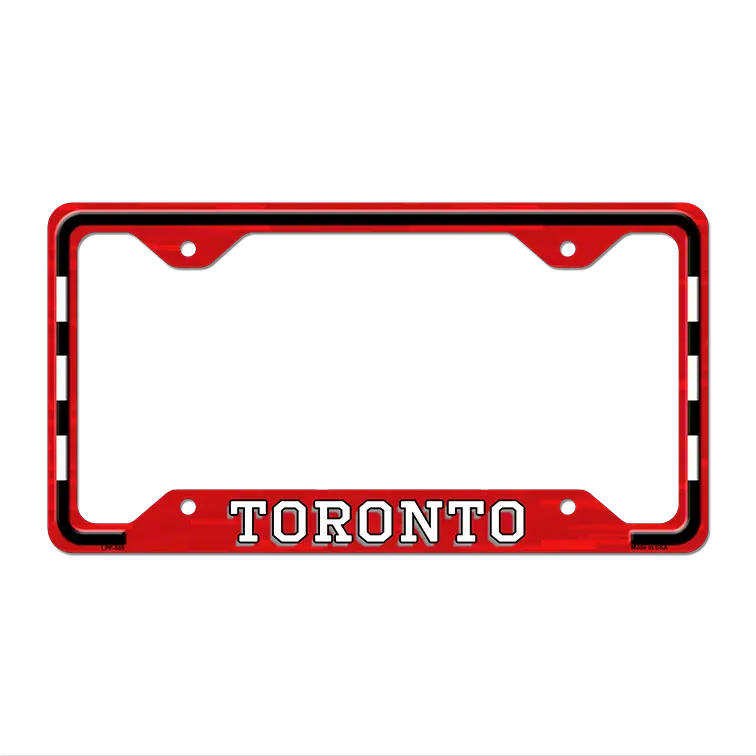 Toronto Novelty Metal License Plate Frame LPF-589 12.25" x 6.5" Standard Frame (LPF)