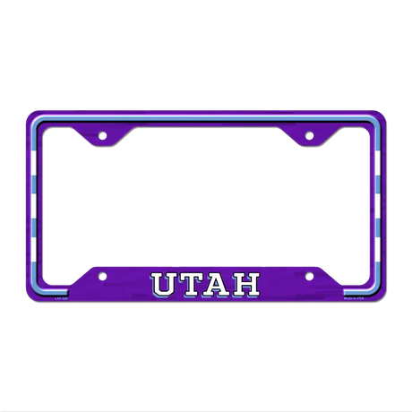 Utah Novelty Metal License Plate Frame LPF-590 12.25" x 6.5" Standard Frame (LPF)