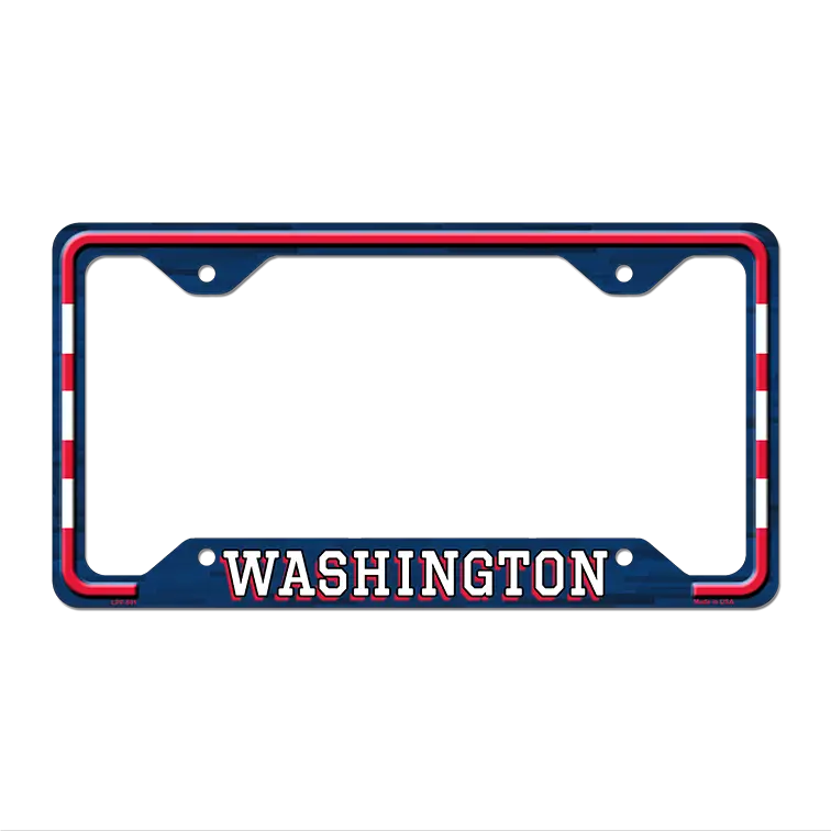 Washington Novelty Metal License Plate Frame LPF-591 12.25" x 6.5" Standard Frame (LPF)