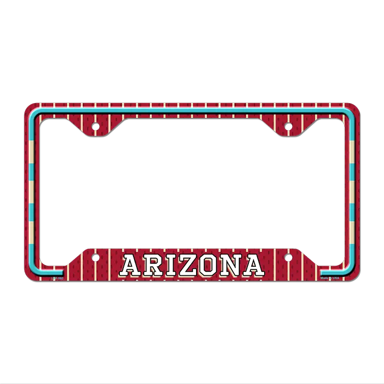 Arizona Novelty Metal License Plate Frame LPF-592 12.25" x 6.5" Standard Frame (LPF)