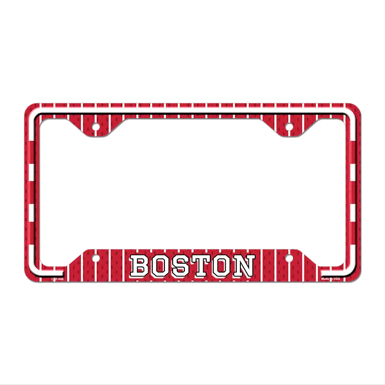 Boston Novelty Metal License Plate Frame LPF-595 12.25" x 6.5" Standard Frame (LPF)