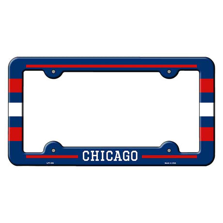 Chicago Novelty Metal Molded License Plate Frame LPF-596