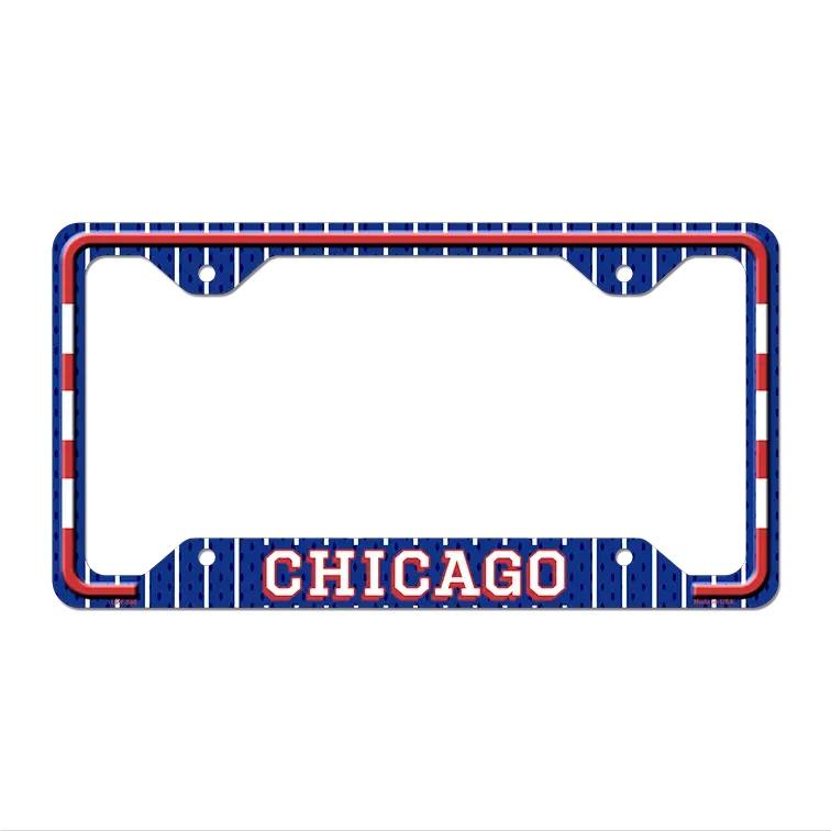 Chicago Novelty Metal License Plate Frame LPF-596 12.25" x 6.5" Standard Frame (LPF)
