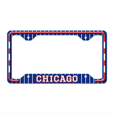 Chicago Novelty Metal License Plate Frame LPF-596 12.25" x 6.5" Standard Frame (LPF)