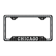 Chicago Novelty Metal License Plate Frame LPF-597 12.25" x 6.5" Standard Frame (LPF)
