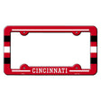 Cincinnati Novelty Metal Molded License Plate Frame LPF-598