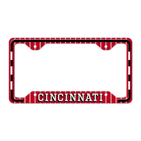 Cincinnati Novelty Metal License Plate Frame LPF-598 12.25" x 6.5" Standard Frame (LPF)