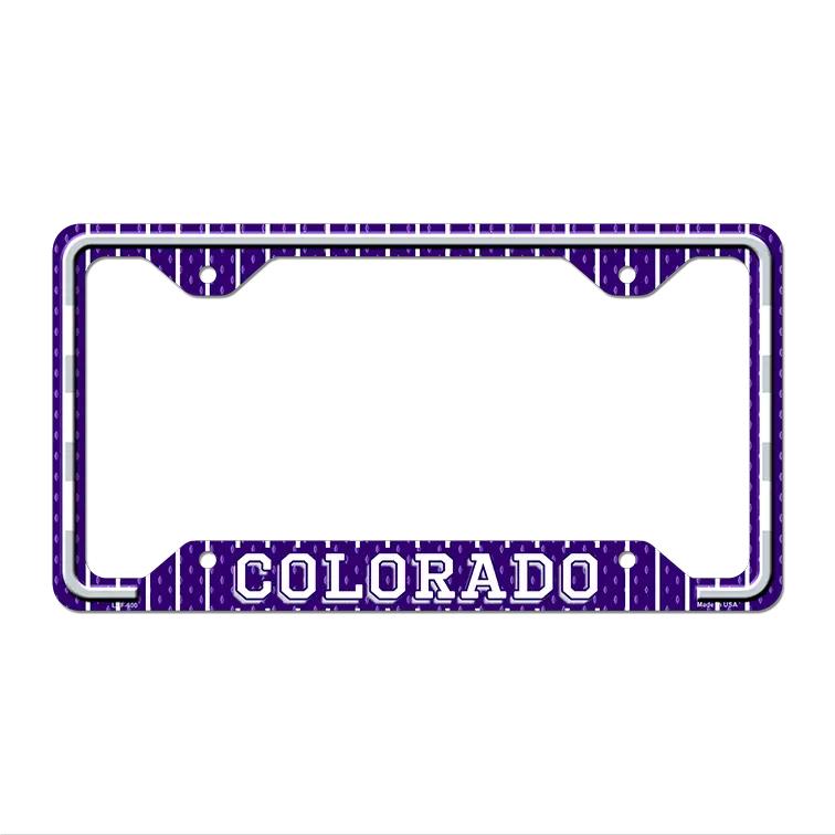 Colorado Novelty Metal License Plate Frame LPF-600 12.25" x 6.5" Standard Frame (LPF)