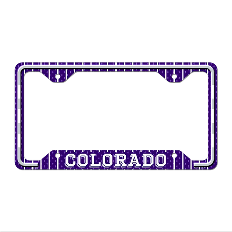 Colorado Novelty Metal License Plate Frame LPF-600 12.25" x 6.5" Standard Frame (LPF)