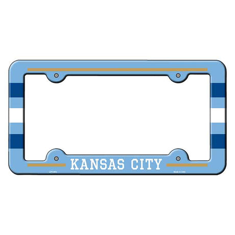 Kansas City Novelty Metal Molded License Plate Frame LPF-603