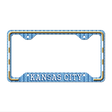 Kansas City Novelty Metal License Plate Frame LPF-603 12.25" x 6.5" Standard Frame (LPF)