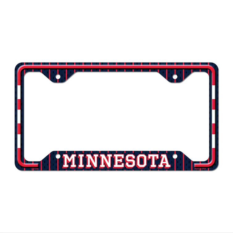 Minnesota Novelty Metal License Plate Frame LPF-608 12.25" x 6.5" Standard Frame (LPF)