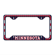 Minnesota Novelty Metal License Plate Frame LPF-608 12.25" x 6.5" Standard Frame (LPF)