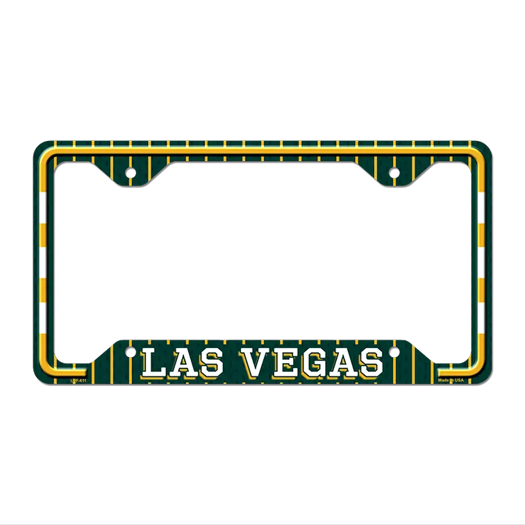 Las Vegas Novelty Metal License Plate Frame LPF-611 12.25" x 6.5" Standard Frame (LPF)