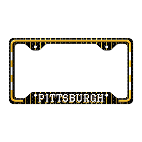 Pittsburgh Novelty Metal License Plate Frame LPF-613 12.25" x 6.5" Standard Frame (LPF)